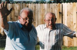 Ray's brother Peter on the left.